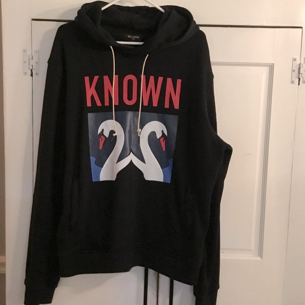 Well Known Studios Black Swan Hooded Sweatshirt